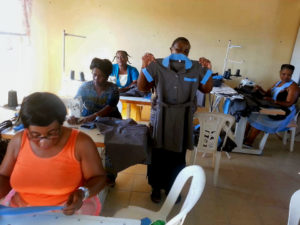 Sewing Workers at work